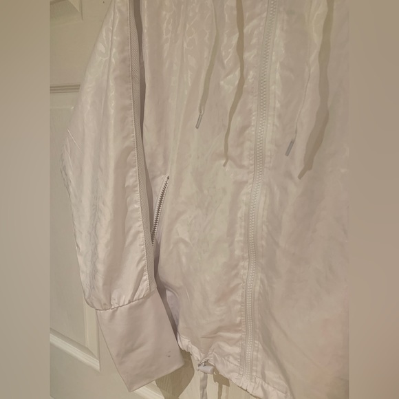 Zyia White Bomber Jacket Size XL and a lg - Picture 5 of 7